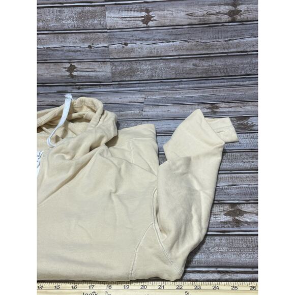 Fabletics Women’s Hooded Sweatshirt‎ Off White/Cream Size Medium - Picture 6 of 6